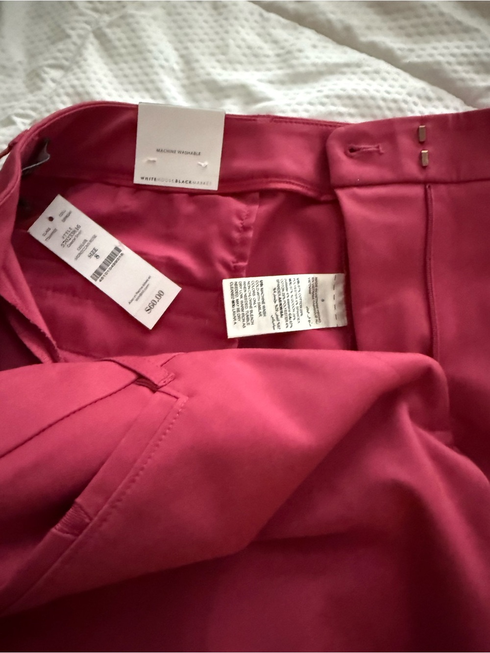 WHBM Shorts 5” size 8 NWT - Picture 6 of 6